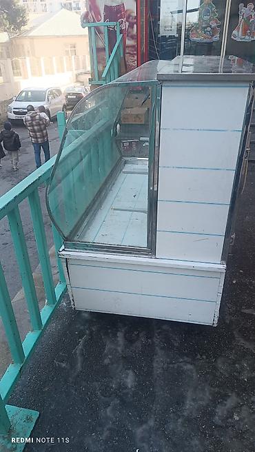 Soyuducu avadanlığı: Soyuducu vitrin – mağaza, kafe və marketlər üçün - Ön hissəsi qabarıq — 1