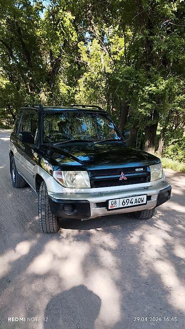паджеро io: Mitsubishi Pajero iO: 2001 г., 2 л, Автомат, Бензин, Внедорожник — 5