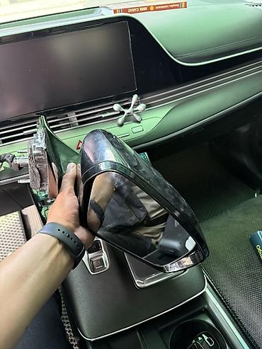 боковой: Боковое левое Зеркало Hyundai Б/у, Оригинал — 2