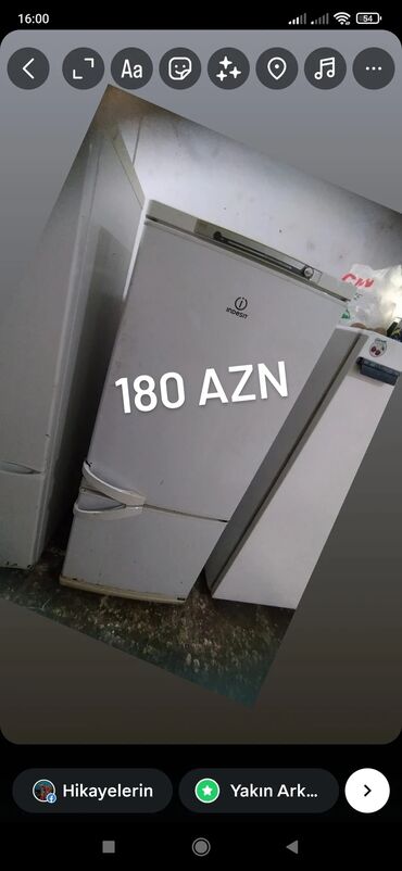 balaca xaladenik: 2 двери Indesit Холодильник Продажа, цвет - Белый