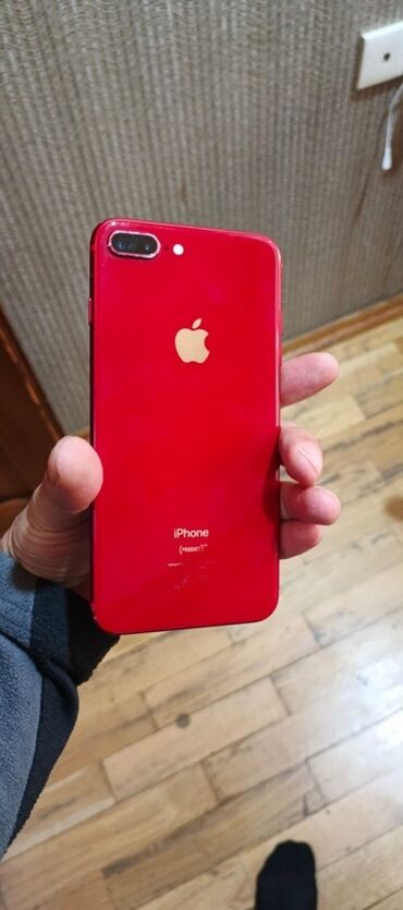 чехол на iphone 7 plus: IPhone 8 Plus, 64 ГБ, Красный, Отпечаток пальца
