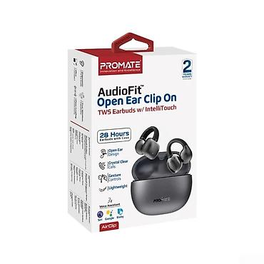 Elektronika: Promate AirClip.Black AudioFit open ear clip-on TWS earbuds Bütün — 1