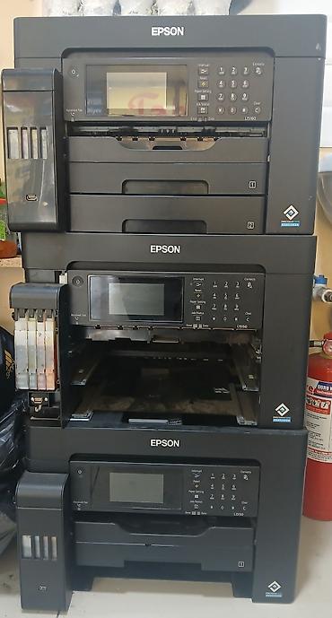 12 pro max barter: Epson L15150/L15160 seriyalı çoxfunksiyalı printerlər dəsti(3 — 3