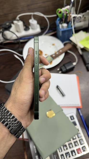 iphone 13 qiyməti irşad: IPhone 13, 128 GB, Yaşıl, Face ID — 3