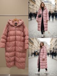 Пиджаки: Дутик розового цвета в отличном состоянии, оверсайз, размер XL. 15 азн