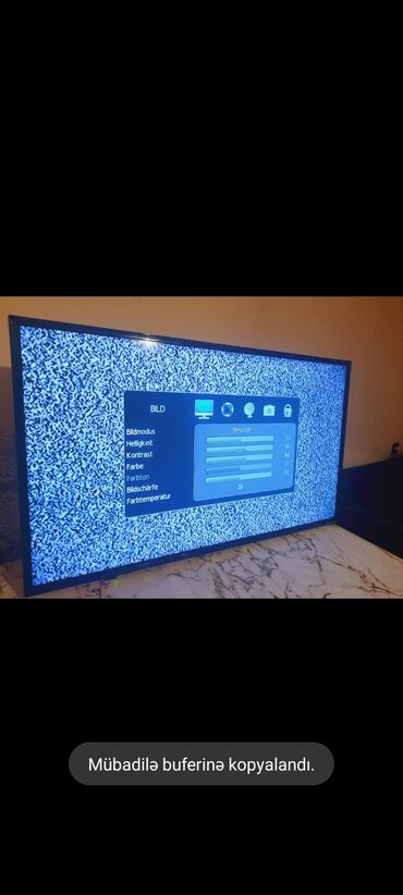 Televizorlar: 108 ekran 42 duyum .Hoffmann tv satilir sadedi smart deyil yeni