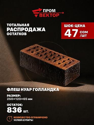 дюна: Керамический, Рифленый, Пустотелый, дырчатый кирпич, Одинарный, 250×120×65 — 4