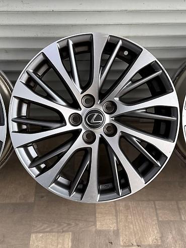 2 gr: Литые Диски R 18 Lexus, Комплект, отверстий - 5, Б/у — 7