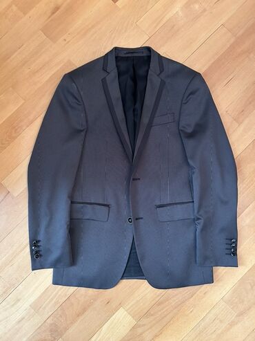 Kostyumlar: Kostyum, Demisezon, Armani Exchange, 3XL (EU 46), rəng - Boz