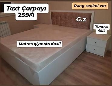 kravat islenmis: Yeni, İkinəfərlik çarpayı, Bazasız, Matras ilə, Siyirməsiz — 1