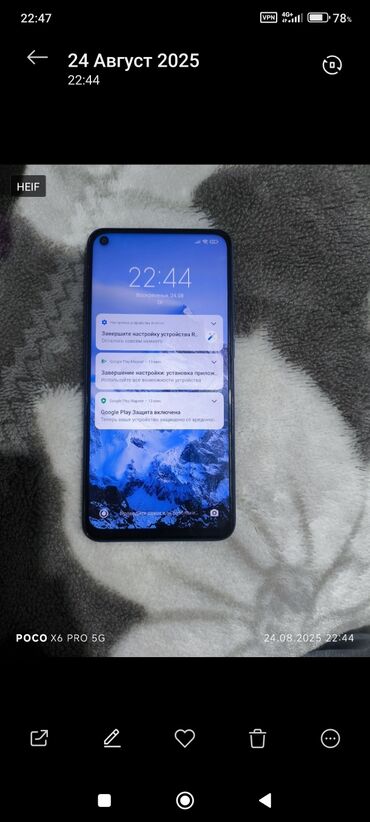 оперативная память 2 гб ddr3: Redmi, Redmi 9, Колдонулган, 64 ГБ, түсү - Көк, 2 SIM