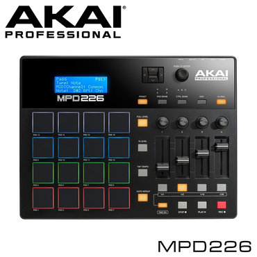 ударные музыкальные инструменты: Midi-клавиатура Akai MPD226 – компактный MIDI-контроллер с