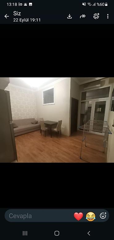 1 otaqlı studio tipli mənzil – mətbəx və qonaq otağı birgə