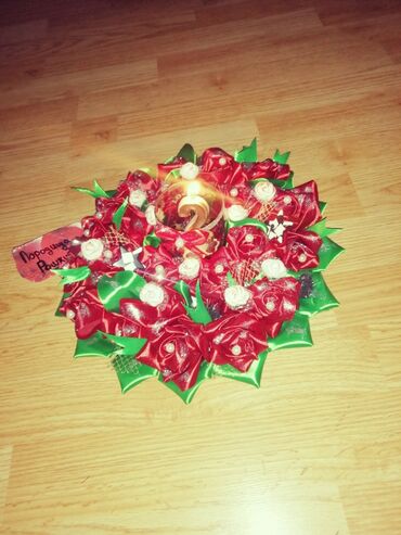 Sveće i svećnjaci: Svećnjak, bоја - Crvena, Novo — 10