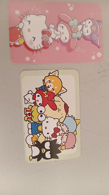 hello kitty oyuncaq: Sanrio temalı dekorativ kart seti -YANINDA BOL HƏDİYYƏLƏR ƏLİMDƏN — 4