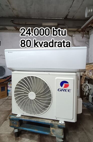 dəmir alıram: Kondisioner Gree, İşlənmiş, 70-80 kv. m, Split sistem, Kredit yoxdur, Ödənişli quraşdırma