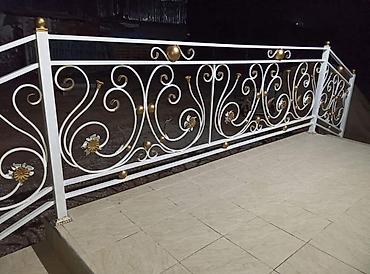 Изготовление перил: Изготовление перил Материал: Кованное железо, Наружные, Бесплатный замер — 210