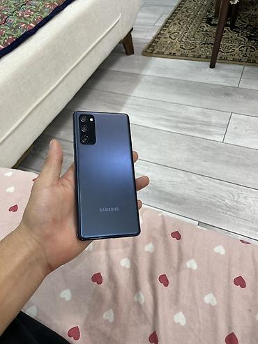 Samsung Galaxy S20, Б/у, 128 ГБ, цвет - Синий, 2 SIM