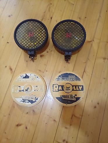 Rally halogen əlavə fənər cütü - Tip: dəyirmi halogen köməkçi işıqlar