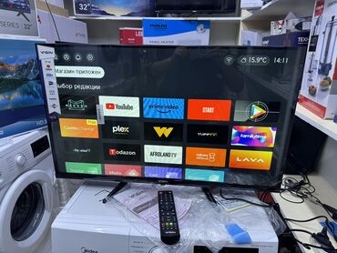 Телевизоры: Телик Телевизоры YASIN 32E8000 smart tv с интернетом youtube 81 см — 7