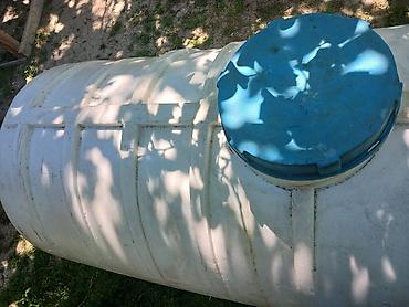 Baklar və çənlər: Şimşek LTD markalı plastik su çəni – 1000 litr - Həcm: 1000 lt (üst — 5
