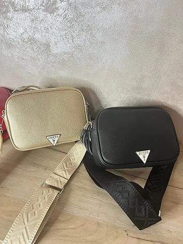 Putni koferi i torbe: GUESS ženske torbe – više modela i boja - Crossbody sa pletenim — 9