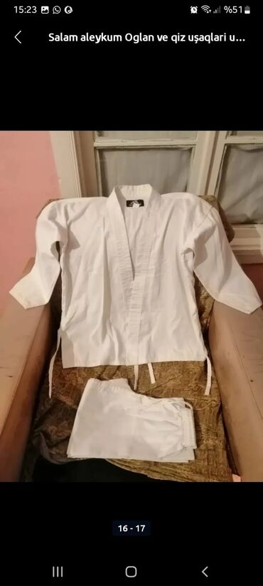 İdman formaları: Salam Aleykum Oğlan və qız uşaqları üçün Yeni Karate geyimləri -da lalafo.az — 5 İdman formaları: Salam Aleykum Oğlan və qız uşaqları üçün Yeni Karate geyimləri — 5