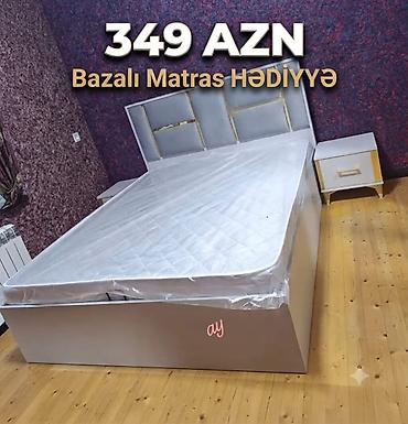 Bazalı çarpayı dəsti – matras hədiyyə - Ölçü: iki nəfərlik (şəkildəki lalafo.az -da Bazalı çarpayı dəsti – matras hədiyyə - Ölçü: iki nəfərlik (şəkildəki