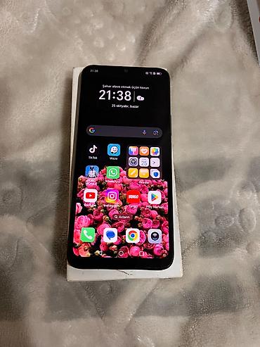 honor 7b: Honor X6a, 128 GB, rəng - Qara, Face ID — 1