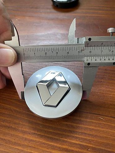 Gume i felne: ČEPOVI ZA FELNE RENAULT 3D 58 MM / 50 MM SIVI - ORIGINALNI | — 1