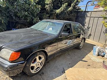 lexus masin qiymeti: Mercedes-Benz S-Class W140 sedan - Korpus: qara rəng, klassik W140 — 2