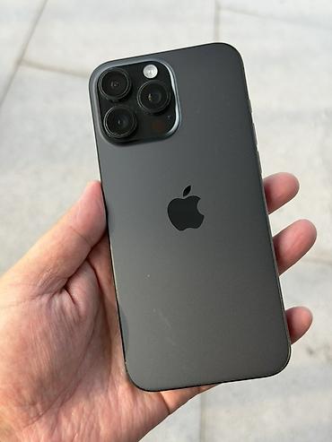 IPhone 16 Pro Max, Б/у, 512 ГБ, Black Titanium, Защитное стекло, Чехол, 88 %