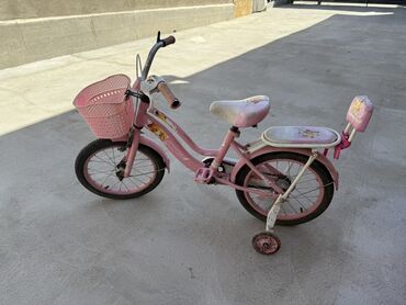 детский велосипед школьник: Детский велосипед, 2-колесный, 4 - 6 лет, Для девочки, Б/у