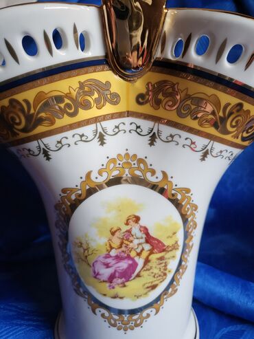 Ostali kućni dekor: Vaza,korpa nova vintaz Lordshade porcelan. Perfektan profesionalni — 8