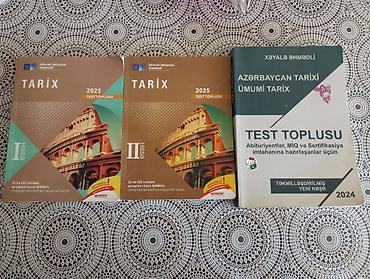Тесты: Məhsul: Tarix fənni üzrə test topluları dəsti Tərkib: - Dövlət — 1