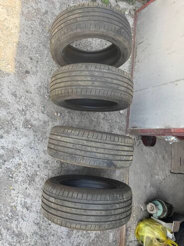 шины goodyear б у: Шины 215 / 55 / R 17, Лето, Б/у, Комплект, GoodYear