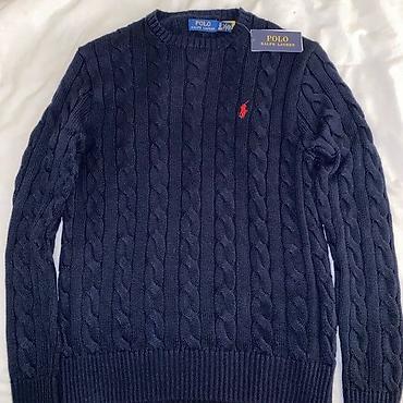 plas kisi: Sviter, Ralph Lauren, M, rəng - Qara — 1