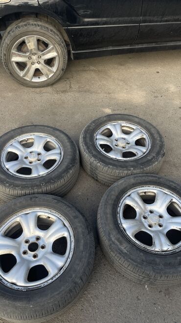 купить диски r16 4x114.3: Дөңгөлөктөр монтажда R 17, Жай, Колдонулган, Комплект, Жеңил унаалар, Темир, тешиктери - 5