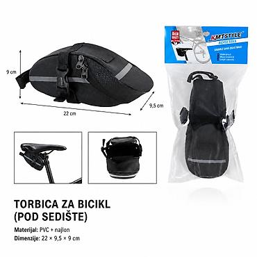 KMT Torba za rep za bicikl 2001444 Kompaktna torbica za bicikl koja