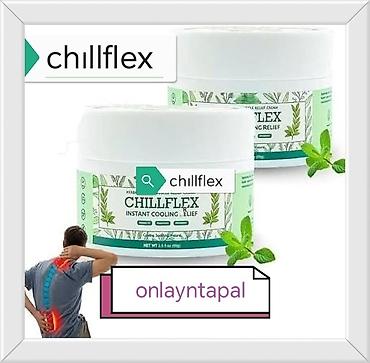 Chillflex – soyuducu təsirli rahatlama kremi Məhsul xüsusiyyətləri: - lalafo.az -da Chillflex – soyuducu təsirli rahatlama kremi Məhsul xüsusiyyətləri: -