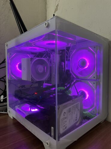 игровые компьютеры: Компьютер, ядер - 6, ОЗУ 32 ГБ, Игровой, Новый, AMD Ryzen 5, NVIDIA GeForce GTX 1080, HDD + SSD
