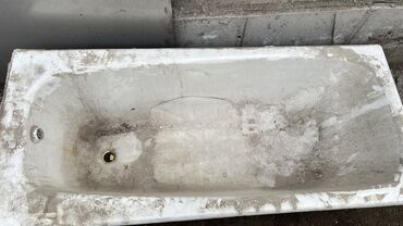 реставрация чугунных ванн акрилом: Ванна Прямоугольная, Чугун, Б/у