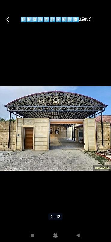 Naveslər, markizlər: Bu məhsul, müxtəlif ehtiyaclar üçün istifadə oluna bilən, möhkəm metal — 3