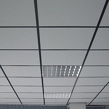 Потолочный гипсокартон: Дизайнерские потолочные конструкции - Реализация потолков решетчатого — 10