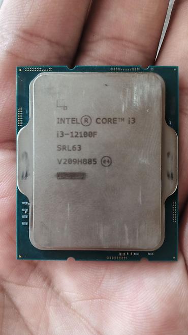 core i5 12400f: Prosessor Intel Core i3 12100F, 3-4 GHz, 4 nüvə, İşlənmiş — 1