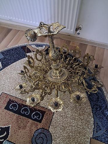 a herfi sekilleri: Çılçıraq, 10 və daha çox lampa, Metal — 2
