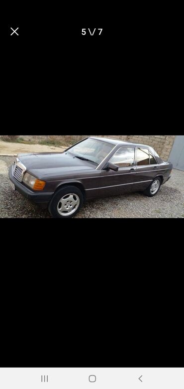 190 azn kart: Mercedes-Benz 190: 2 l | 1991 il Sedan