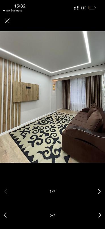 Продажа квартир: 1 комната, 42 м², ул. Горького / Алматинка Элитка, 3 этаж, Евроремонт — 4