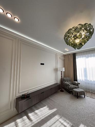 binar: 2 комнаты, 64 м², Кок-Жар мкр Элитка, 7 этаж, Дизайнерский ремонт — 7