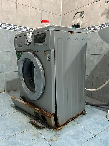 dikiş masini: Paltaryuyan maşın LG, 6 kq, Ehtiyat hissələri kimi, Avtomat, Qurutmasız — 1